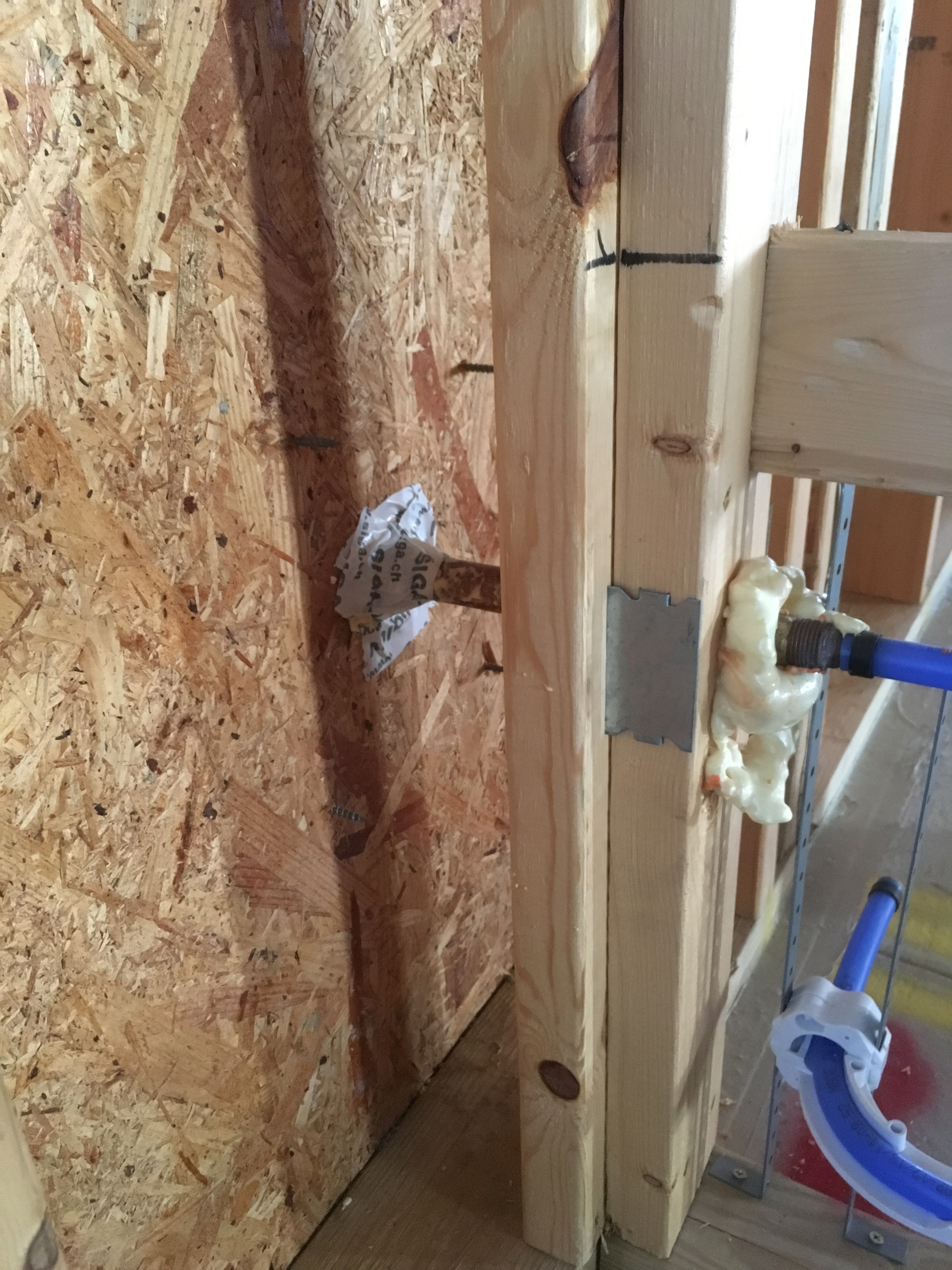 Pipes in Exterior Walls Building America Solution Center